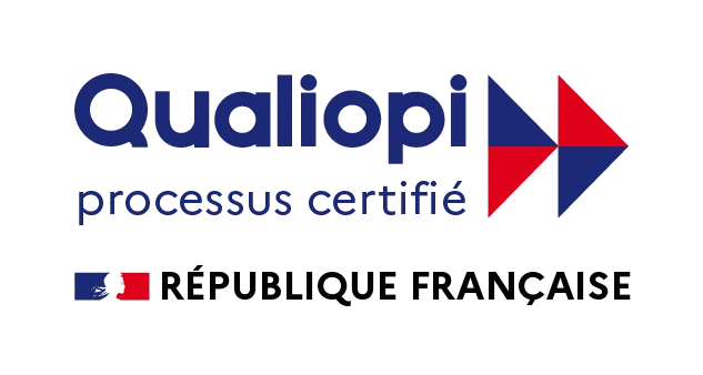 Logo de la certification Qualiopi - processus certifié par la République Française